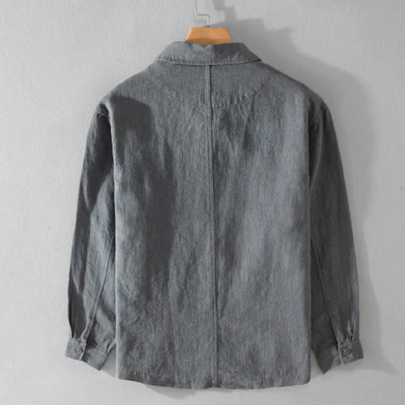 Retro Linen Jacket