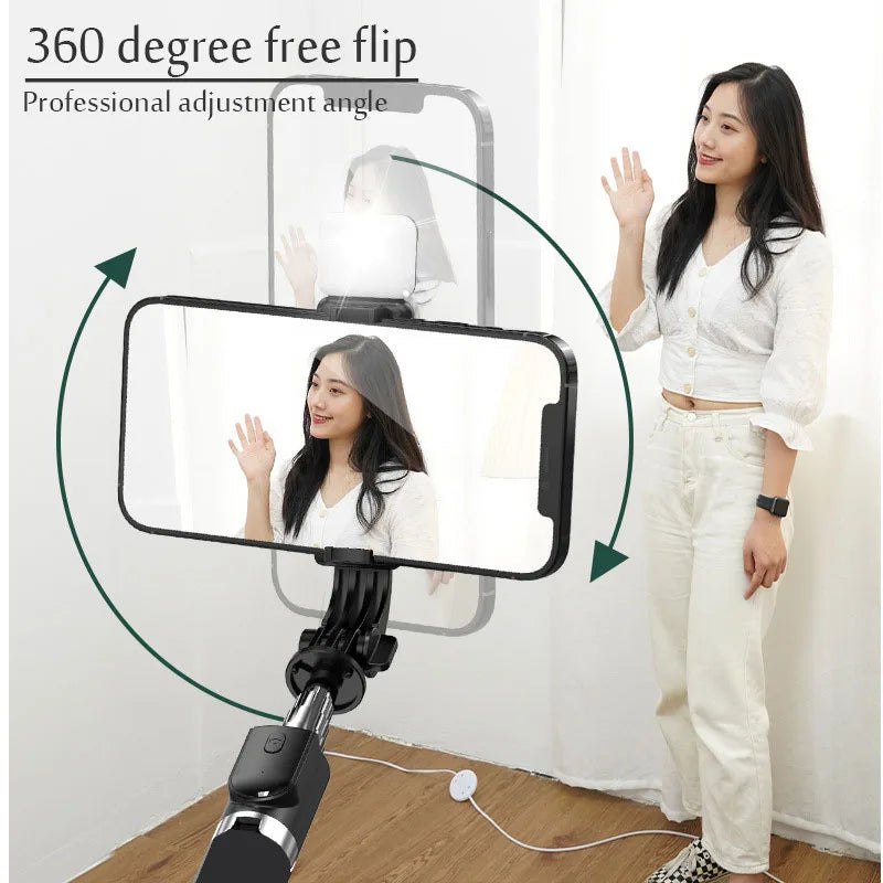 Portable Bluetooth Selfie Stick